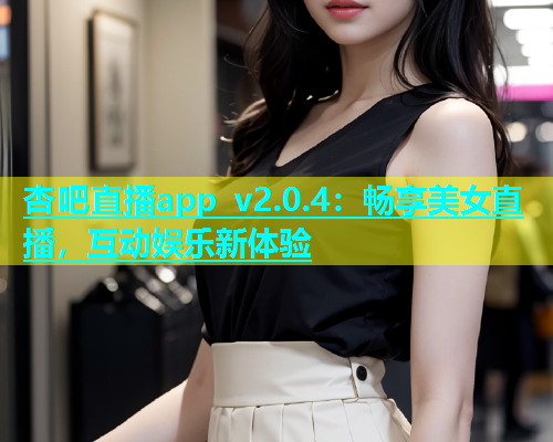 杏吧直播app v2.0.4：畅享美女直播，互动娱乐新体验  第1张